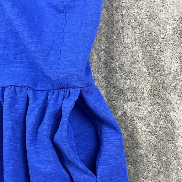 J. Crew Vibrant Blue Mini Dress‎ - Picture 9 of 12